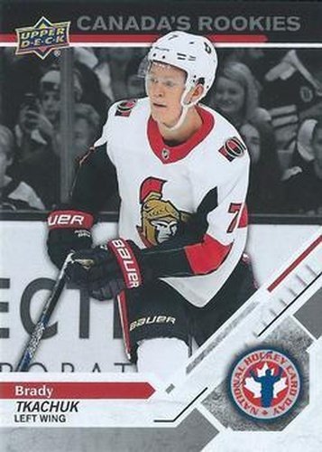 #CAN-5 Brady Tkachuk - Ottawa Senators - 2019 Upper Deck National Hockey Card Day Canada Hockey