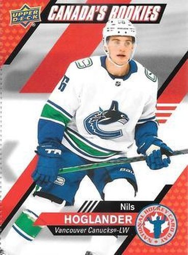 #CAN-5 Nils Hoglander - Vancouver Canucks - 2021 Upper Deck National Hockey Card Day Canada Hockey