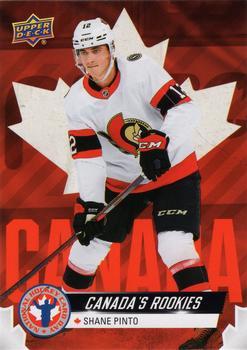 #CAN-5 Shane Pinto - Ottawa Senators - 2022 Upper Deck National Hockey Card Day Canada Hockey
