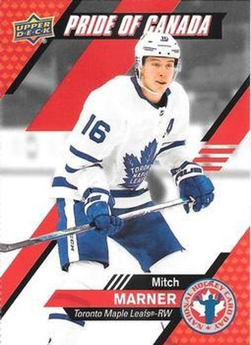 #CAN-7 Mitch Marner - Toronto Maple Leafs - 2021 Upper Deck National Hockey Card Day Canada Hockey