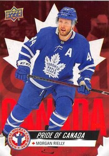 #CAN-7 Morgan Rielly - Toronto Maple Leafs - 2022 Upper Deck National Hockey Card Day Canada Hockey