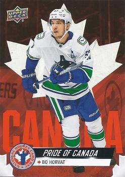 #CAN-8 Bo Horvat - Vancouver Canucks - 2022 Upper Deck National Hockey Card Day Canada Hockey