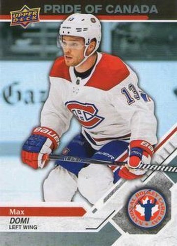 #CAN-8 Max Domi - Montreal Canadiens - 2019 Upper Deck National Hockey Card Day Canada Hockey