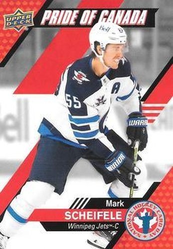 #CAN-9 Mark Scheifele - Winnipeg Jets - 2021 Upper Deck National Hockey Card Day Canada Hockey