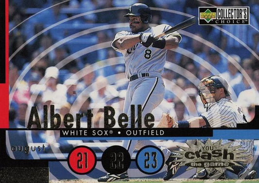 #CG11b Albert Belle - Chicago White Sox - 1998 Collector's Choice - You Crash the Game Baseball