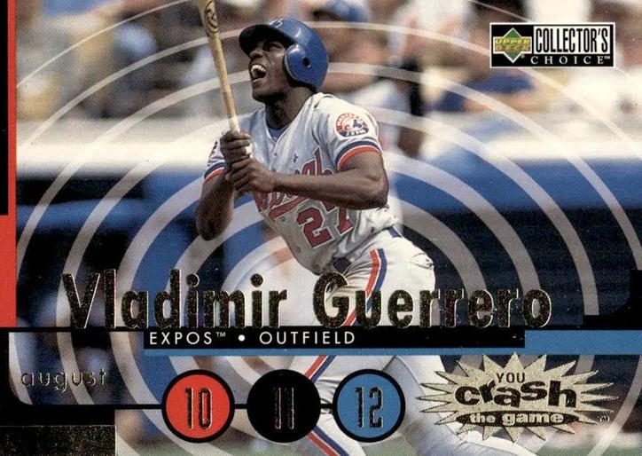 #CG13b Vladimir Guerrero - Montreal Expos - 1998 Collector's Choice - You Crash the Game Baseball