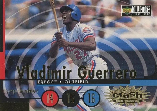 #CG13c Vladimir Guerrero - Montreal Expos - 1998 Collector's Choice - You Crash the Game Baseball
