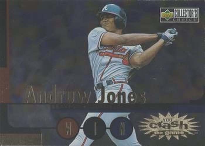 #CG14 Andruw Jones - Atlanta Braves - 1998 Collector's Choice - You Crash the Game Exchange Baseball