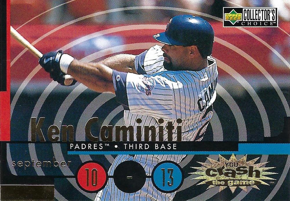 #CG16c Ken Caminiti - San Diego Padres - 1998 Collector's Choice - You Crash the Game Baseball
