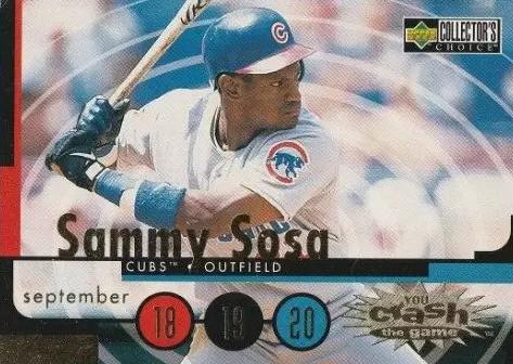 #CG17c Sammy Sosa - Chicago Cubs - 1998 Collector's Choice - You Crash the Game Baseball