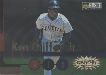 #CG1 Ken Griffey Jr. - Seattle Mariners - 1998 Collector's Choice - You Crash the Game Exchange Baseball