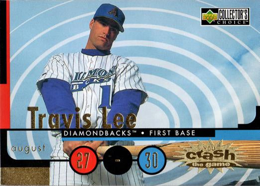 #CG2a Travis Lee - Arizona Diamondbacks - 1998 Collector's Choice - You Crash the Game Baseball