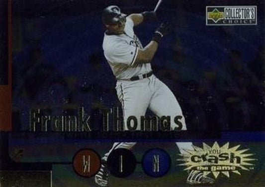 #CG20 Frank Thomas - Chicago White Sox - 1998 Collector's Choice - You Crash the Game Exchange Baseball