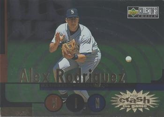 #CG24 Alex Rodriguez - Seattle Mariners - 1998 Collector's Choice - You Crash the Game Exchange Baseball