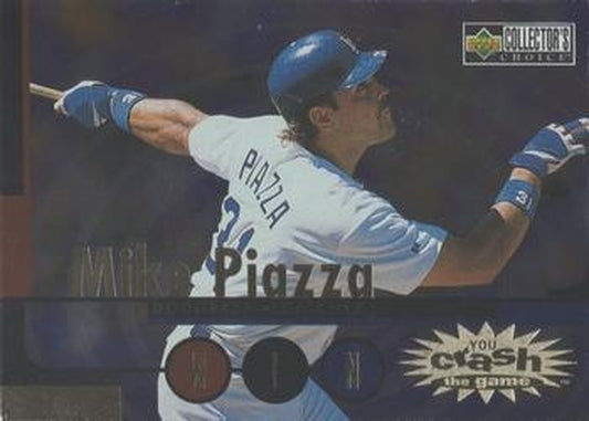#CG25 Mike Piazza - Los Angeles Dodgers - 1998 Collector's Choice - You Crash the Game Exchange Baseball
