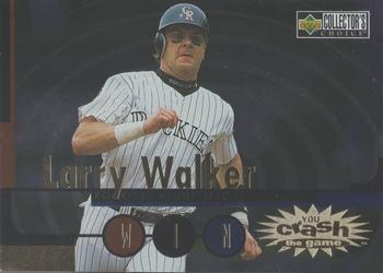 #CG3 Larry Walker - Colorado Rockies - 1998 Collector's Choice - You Crash the Game Exchange Baseball