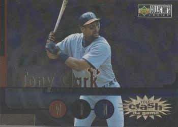 #CG4 Tony Clark - Detroit Tigers - 1998 Collector's Choice - You Crash the Game Exchange Baseball