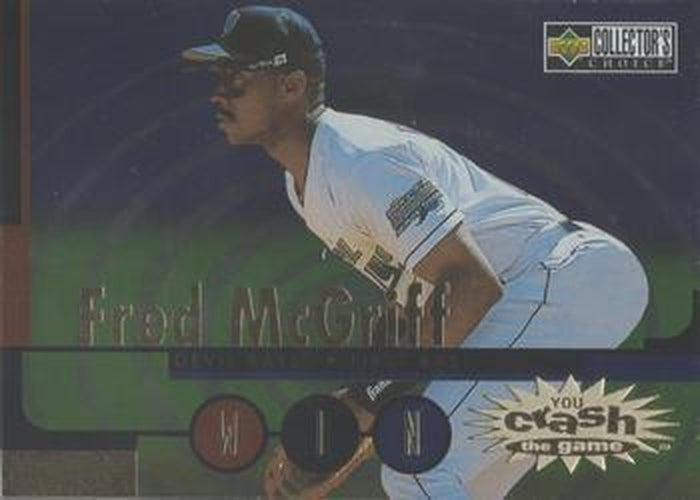 #CG8 Fred McGriff - Tampa Bay Devil Rays - 1998 Collector's Choice - You Crash the Game Exchange Baseball
