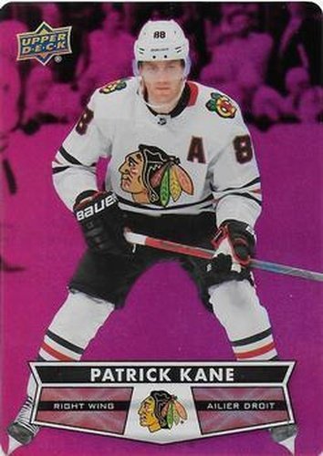 #DC-11 Patrick Kane - Chicago Blackhawks - 2021-22 Upper Deck Tim Hortons - Red Die Cut Hockey