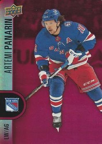#DC-14 Artemi Panarin - New York Rangers - 2022-23 Upper Deck Tim Hortons - Red Die Cuts Hockey