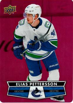 #DC-16 Elias Pettersson - Vancouver Canucks - 2021-22 Upper Deck Tim Hortons - Red Die Cut Hockey