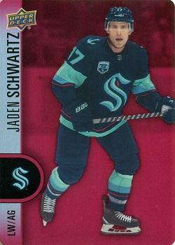 #DC-19 Jaden Schwartz - Seattle Kraken - 2022-23 Upper Deck Tim Hortons - Red Die Cuts Hockey