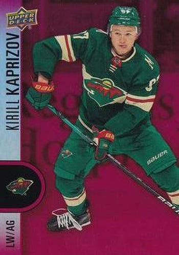 #DC-20 Kirill Kaprizov - Minnesota Wild - 2022-23 Upper Deck Tim Hortons - Red Die Cuts Hockey