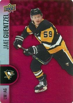 #DC-22 Jake Guentzel - Pittsburgh Penguins - 2022-23 Upper Deck Tim Hortons - Red Die Cuts Hockey
