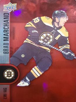 #DC-23 Brad Marchand - Boston Bruins - 2022-23 Upper Deck Tim Hortons - Red Die Cuts Hockey