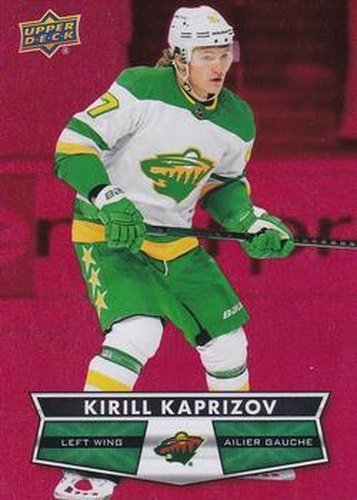 #DC-26 Kirill Kaprizov - Minnesota Wild - 2021-22 Upper Deck Tim Hortons - Red Die Cut Hockey