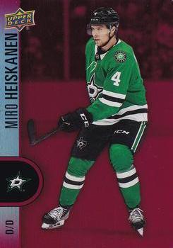 #DC-27 Miro Heiskanen - Dallas Stars - 2022-23 Upper Deck Tim Hortons - Red Die Cuts Hockey