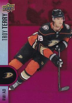 #DC-29 Troy Terry - Anaheim Ducks - 2022-23 Upper Deck Tim Hortons - Red Die Cuts Hockey