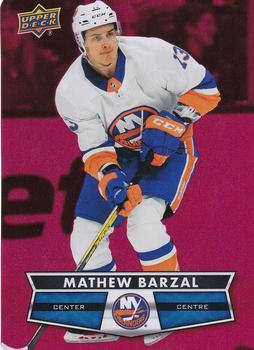 #DC-2 Mathew Barzal - New York Islanders - 2021-22 Upper Deck Tim Hortons - Red Die Cut Hockey