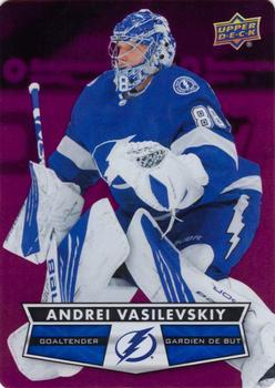 #DC-33 Andrei Vasilevskiy - Tampa Bay Lightning - 2021-22 Upper Deck Tim Hortons - Red Die Cut Hockey