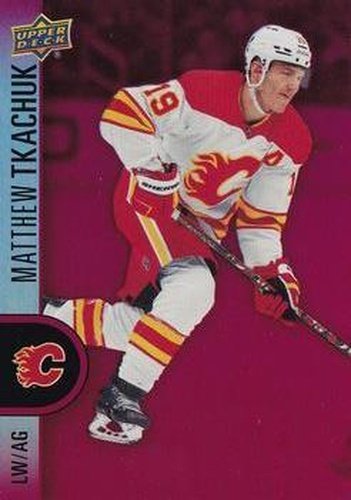 #DC-33 Matthew Tkachuk - Calgary Flames - 2022-23 Upper Deck Tim Hortons - Red Die Cuts Hockey