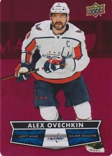 #DC-35 Alex Ovechkin - Washington Capitals - 2021-22 Upper Deck Tim Hortons - Red Die Cut Hockey