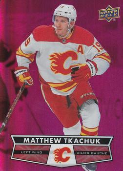 #DC-36 Matthew Tkachuk - Calgary Flames - 2021-22 Upper Deck Tim Hortons - Red Die Cut Hockey
