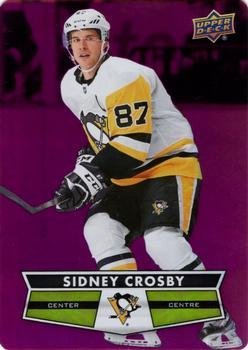#DC-4 Sidney Crosby - Pittsburgh Penguins - 2021-22 Upper Deck Tim Hortons - Red Die Cut Hockey