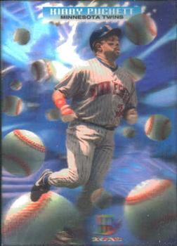 #DIIIZ2 Kirby Puckett - Minnesota Twins - 1995 Topps DIII - Zone Baseball
