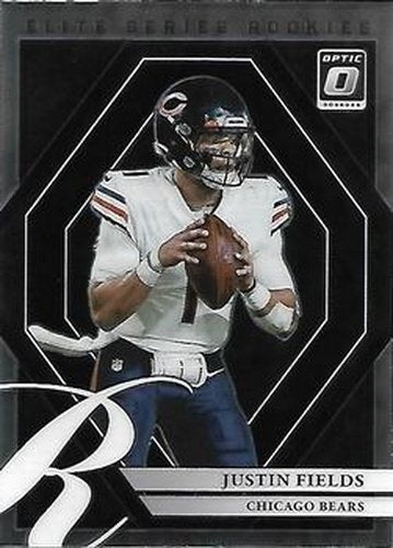 #ESR-4 Justin Fields - Chicago Bears - 2021 Donruss Optic - The Elite Series Rookies Football