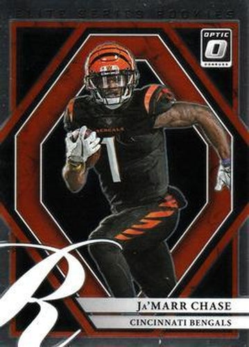 #ESR-7 Ja'Marr Chase - Cincinnati Bengals - 2021 Donruss Optic - The Elite Series Rookies Football