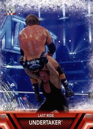 #F-12 Undertaker - 2017 Topps WWE Then Now Forever - Finishers and Signature Moves Wrestling