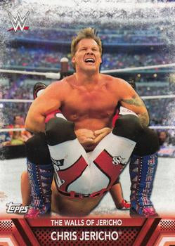 #F-18 Chris Jericho - 2017 Topps WWE Then Now Forever - Finishers and Signature Moves Wrestling
