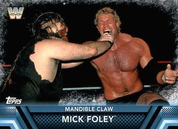 #F-21 Mick Foley - 2017 Topps WWE Then Now Forever - Finishers and Signature Moves Wrestling