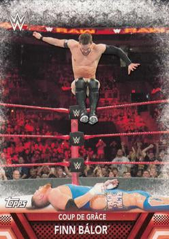 #F-27 Finn Bálor - 2017 Topps WWE Then Now Forever - Finishers and Signature Moves Wrestling