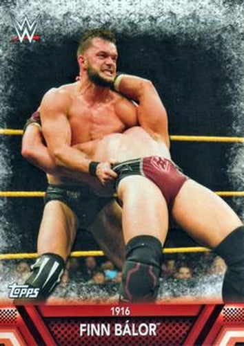 #F-28 Finn Bálor - 2017 Topps WWE Then Now Forever - Finishers and Signature Moves Wrestling
