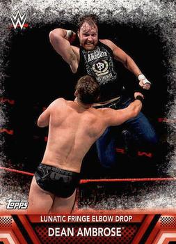 #F-36 Dean Ambrose - 2017 Topps WWE Then Now Forever - Finishers and Signature Moves Wrestling