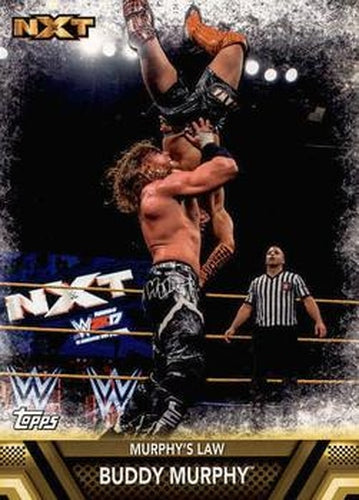 #F-44 Buddy Murphy - 2017 Topps WWE Then Now Forever - Finishers and Signature Moves Wrestling