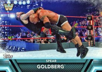 #F-6 Goldberg - 2017 Topps WWE Then Now Forever - Finishers and Signature Moves Wrestling