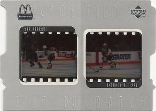 #F7 Ray Bourque - Boston Bruins - 1997-98 Upper Deck Ice McDonald's - Game Film Hockey